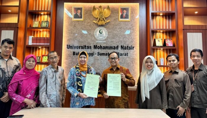 Universitas Mohammad Natsir dan IMLF-4 Jalin Kerja Sama Perkuat Peran Literasi di Bukittinggi