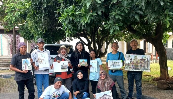 Semarak HUT Ke-14 KOLCAI INDONESIA “Komunitas Kolcai Jabodetabeka Gelar Plein Air di Masjid At-Tin”