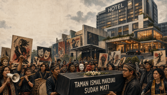 JAS Soroti Komersialisasi Hotel di TIM “Dari Wisma Seni untuk Seniman Menjadi Hotel Bertarif Tinggi”