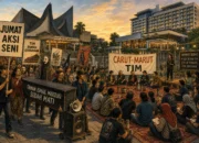 Jumat Aksi Seni Kembali Digelar, Seniman Soroti Carut-Marut Tata Kelola TIM