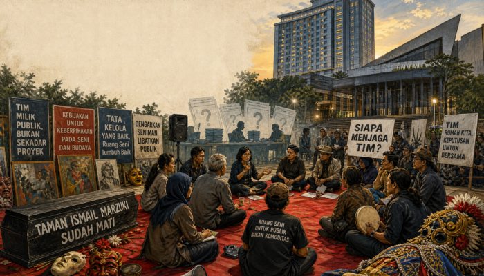 Di Balik Karpet Merah JAS, Seniman Pertanyakan Peran AJ dan DKJ dalam Tata Kelola TIM