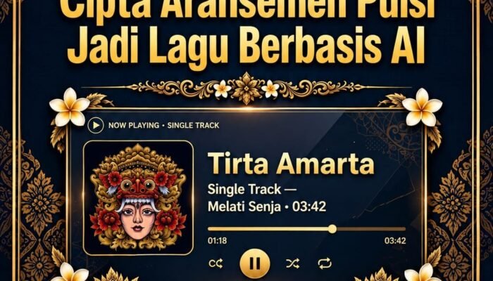 Ketika Puisi Menemukan Suara Melati Senja Mempertemukan Sastra, Musik, dan Teknologi